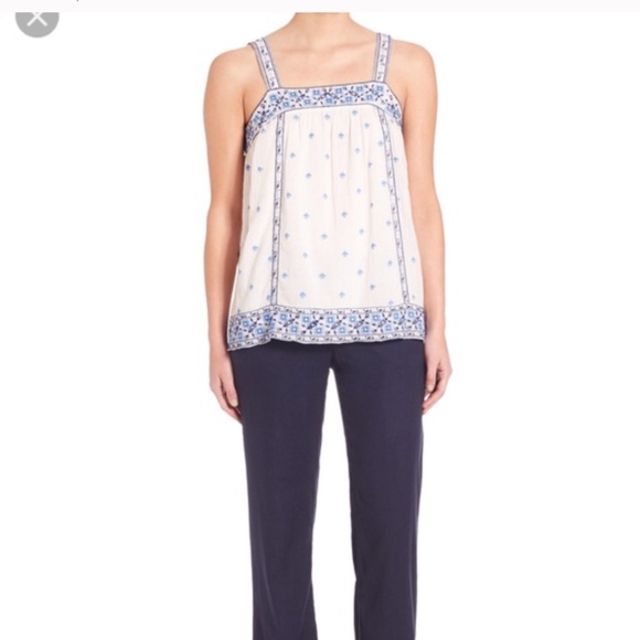 Joie Embroidered Tank - Picture 4 of 7